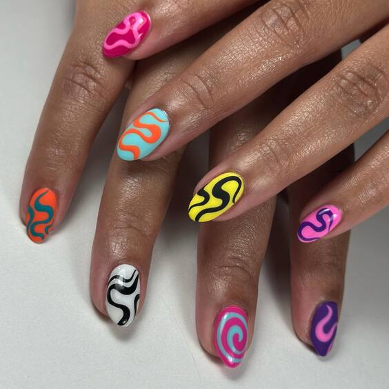 22 Stunning Summer Nail Designs for Dark Skin: Colorful and Elegant Ideas