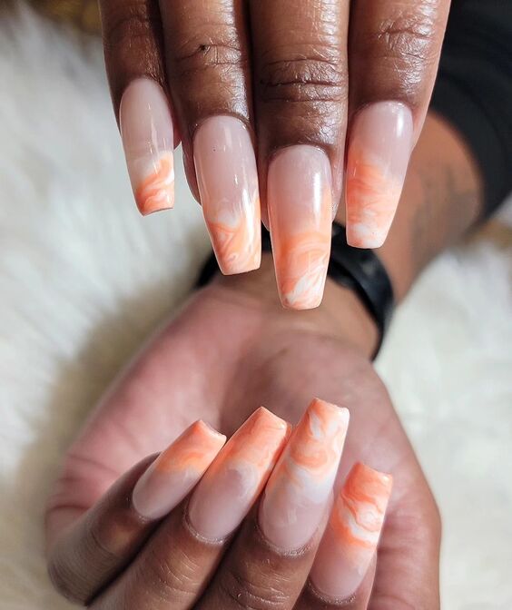 20 Summer Marble Nails: Trendy Designs for Vibrant & Elegant Manicures