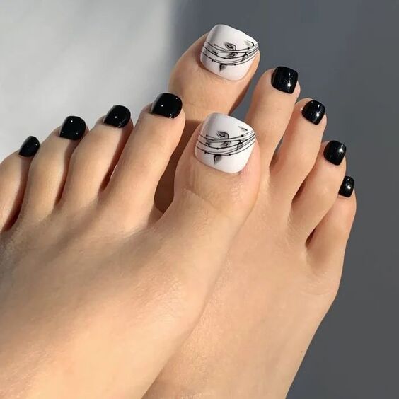 20 Stunning White Toenail Designs: From Elegant Florals to Bold Neons