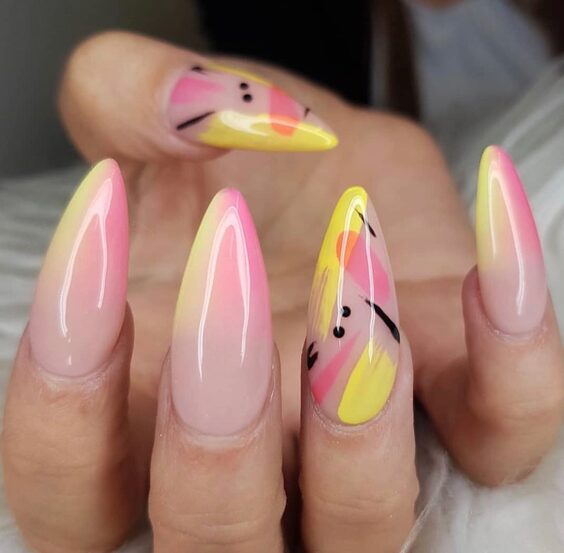 21 Bright Summer Nails 2024: Explore Vibrant Designs & Neon Trends