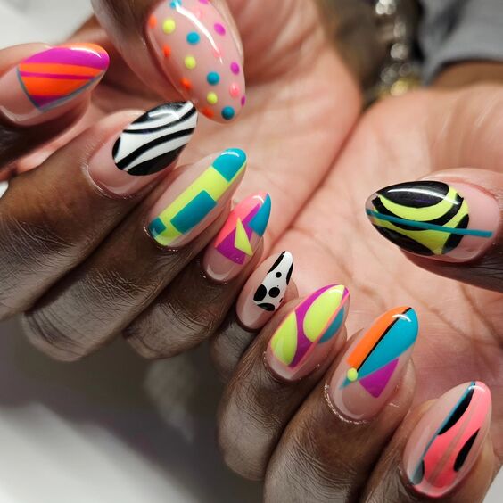 22 Stunning Summer Nail Designs for Dark Skin: Colorful and Elegant Ideas