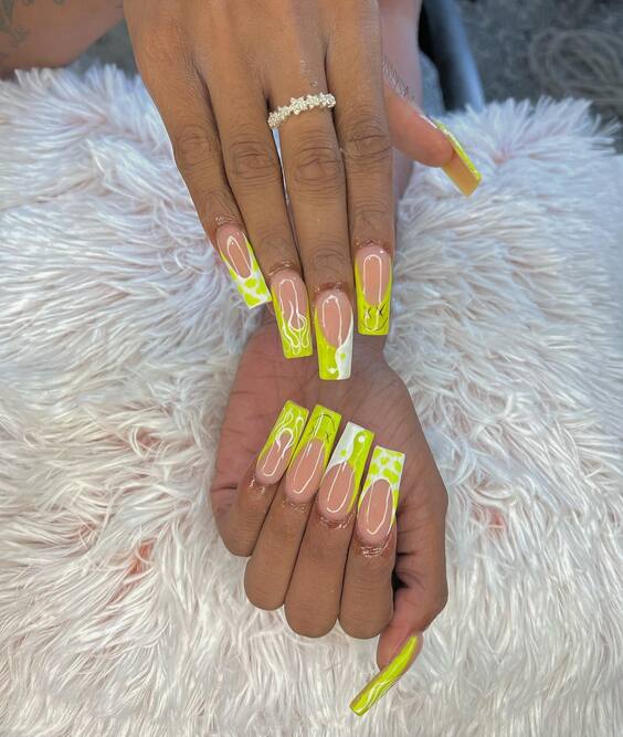 21 Bright Summer Nails 2024: Explore Vibrant Designs & Neon Trends