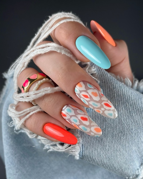 21 Summer Tropical Nail Designs: Serene Skies, Tropical Tranquility & Playful Ocean