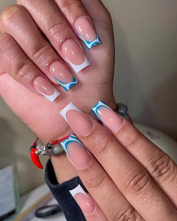 20 Stunning Summer French Tip Nails: Unique and Trendy Designs for a Chic Summer Look