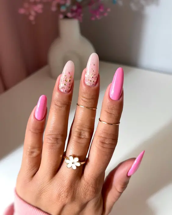 21 Vibrant Summer Nail Designs: Festive Pink, Mystical Themes, & Floral Patterns