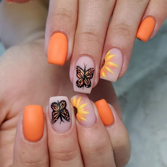 21 Stunning Summer Sunflower Nail Designs to Brighten Your Look