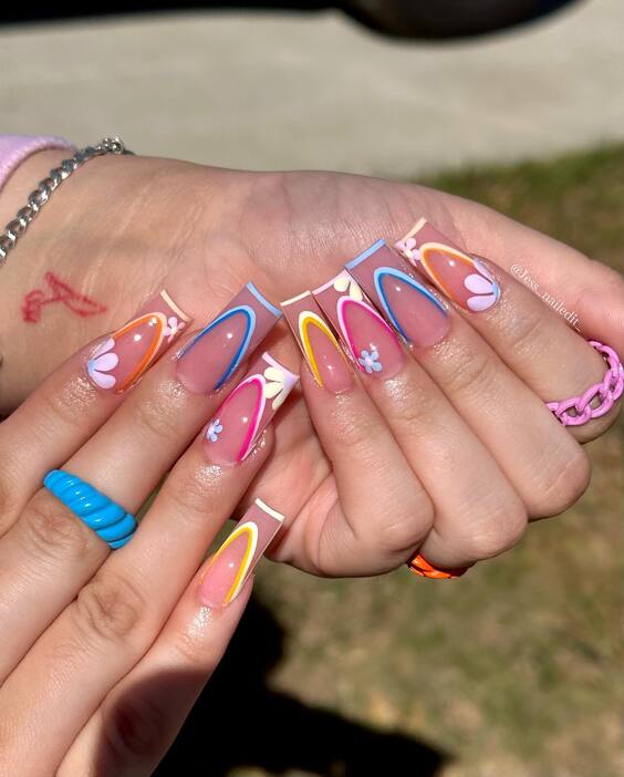 23 Summer Nails Bright Colors: Explore Neon, Pastel, and Art Designs