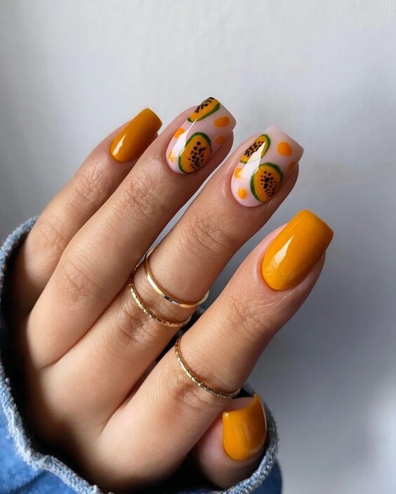 23 Vibrant Tropical Nail Designs for Stylish Summer Looks