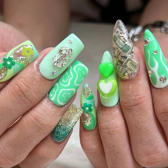 20 Mint Green Summer Nails: Explore Trendy Designs & DIY Tips