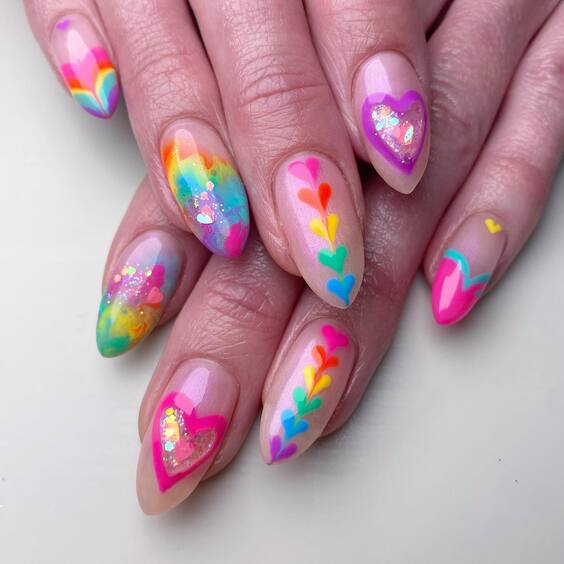 23 Summer Nails Bright Colors: Explore Neon, Pastel, and Art Designs