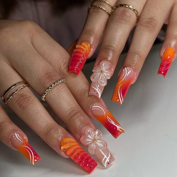 22 End of Summer Nail Designs: Explore Vibrant Colors and Creative Art