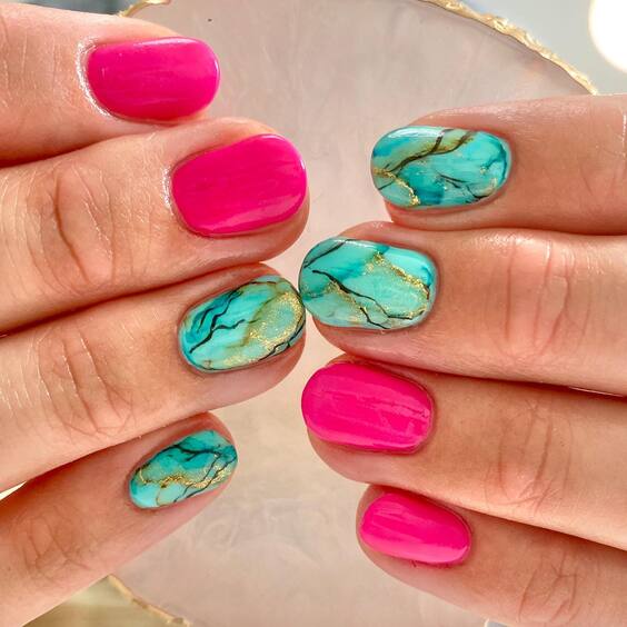 21 Bright Summer Nails 2024: Explore Vibrant Designs & Neon Trends