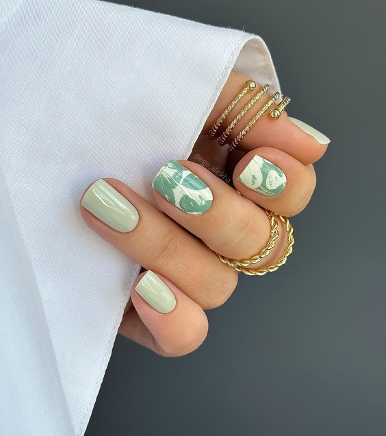 21 Summer Tropical Nail Designs: Serene Skies, Tropical Tranquility & Playful Ocean