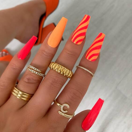 21 Bright Summer Nails 2024: Explore Vibrant Designs & Neon Trends