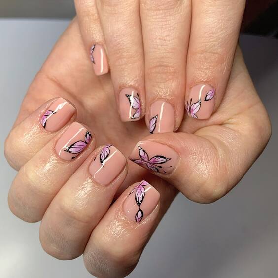 21 Summer Butterfly Nails: Trendy Designs for Every Style