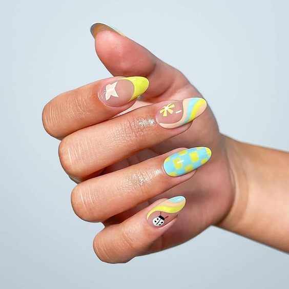 23 Summer Nails Bright Colors: Explore Neon, Pastel, and Art Designs