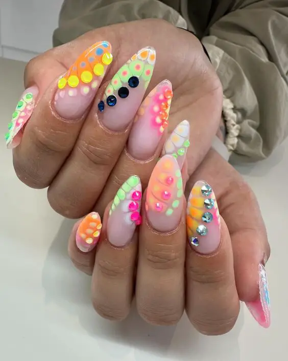 22 End of Summer Nail Designs: Explore Vibrant Colors and Creative Art