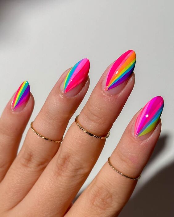 21 Bright Summer Nails 2024: Explore Vibrant Designs & Neon Trends