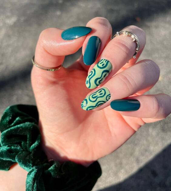 20 Stunning Teal Summer Nails: Explore Top Designs for a Trendy Seasonal Look