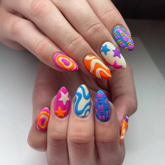 23 Summer Nails Bright Colors: Explore Neon, Pastel, and Art Designs