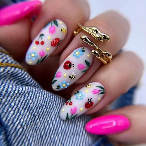 22 End of Summer Nail Designs: Explore Vibrant Colors and Creative Art