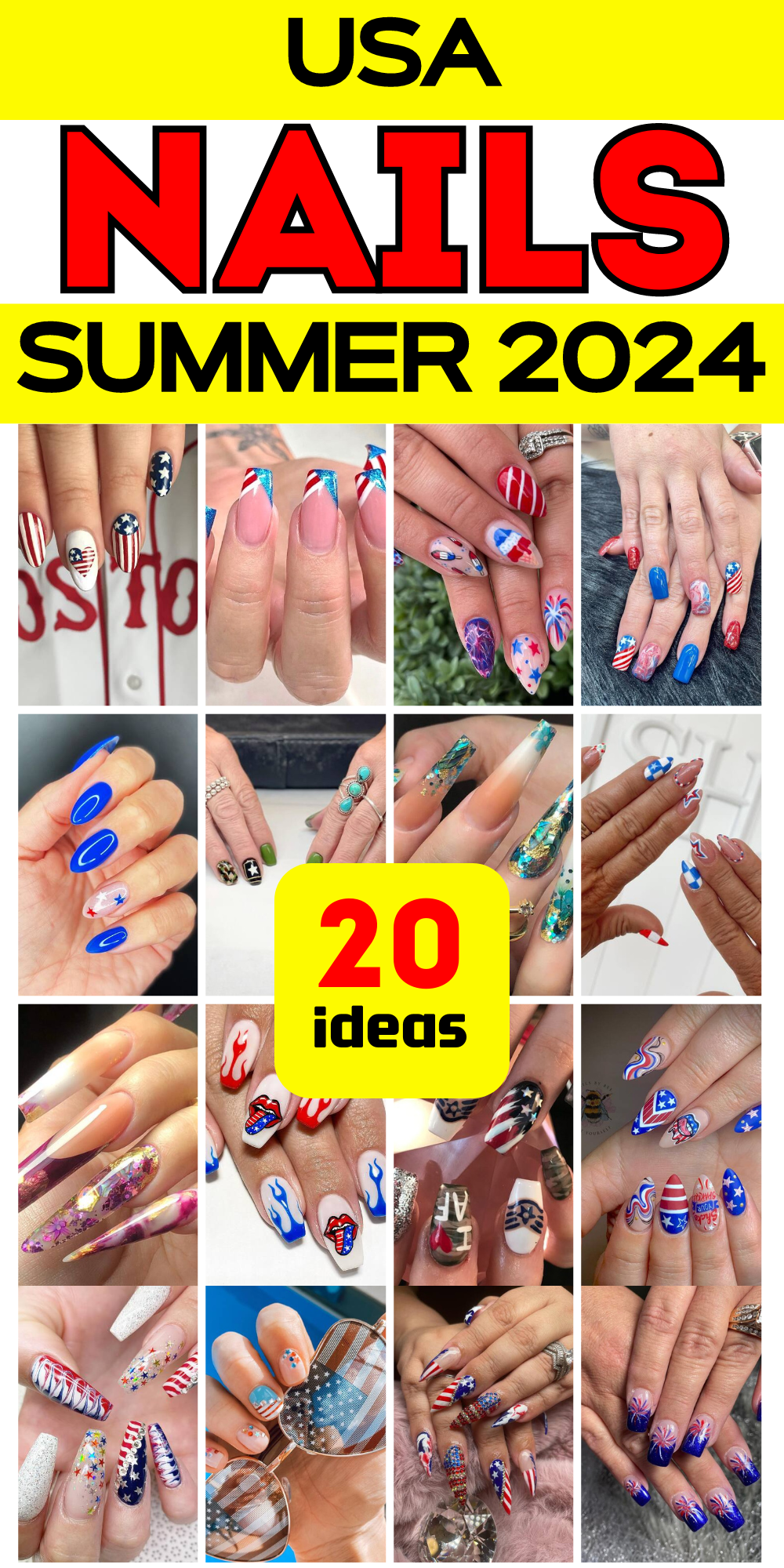 20 Stunning USA Nails for 4th of July: Designs, DIY Tips, and Patriotic Art