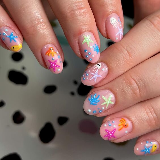 21 Stunning Beach-Themed Nails: Designs & Ideas for the Perfect Summer Look