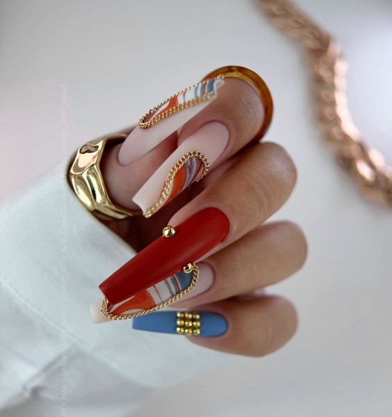 20 Stunning Red Fall Nail Designs You Must Try