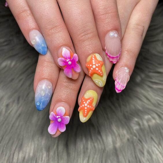 21 Beach Nails Trends: Elegant Designs for Every Seaside Adventure