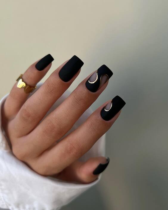 21 Gorgeous Fall Coffin Nail Designs for 2024