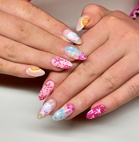 21 Stunning Beach-Themed Nails: Designs & Ideas for the Perfect Summer Look