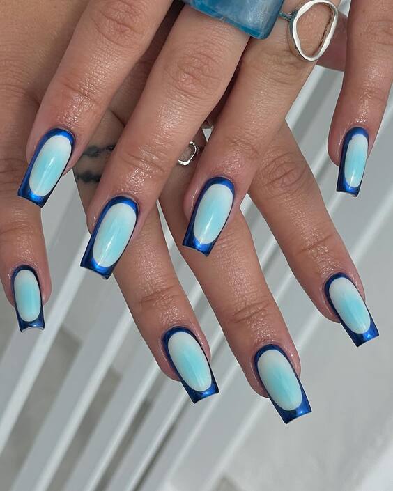 22 Stunning Blue Beach Nails: Perfect Designs for Summer 2024