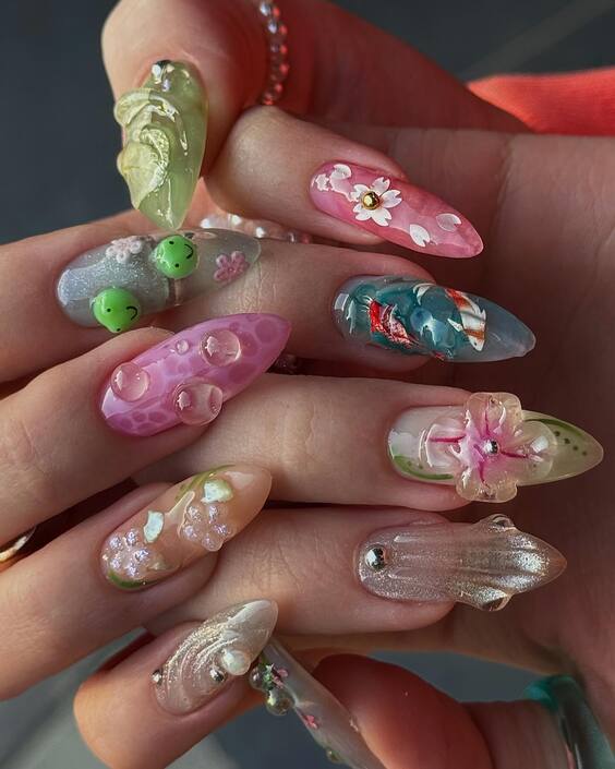 23 Stunning Beach Vacation Nail Designs: Top Trends for Your Next Getaway