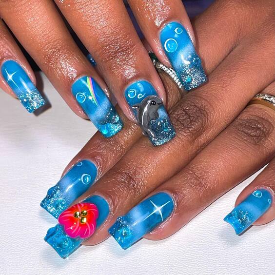 22 Tropical Nail Art Ideas: Vibrant Designs for Beach & Vacation Style