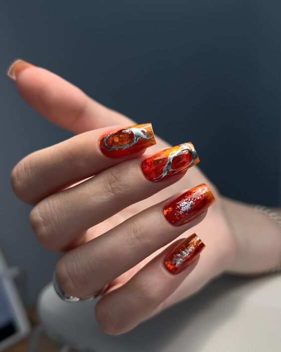 22 Fall Dip Nails 2024: Explore Top Designs & Colors for the Season