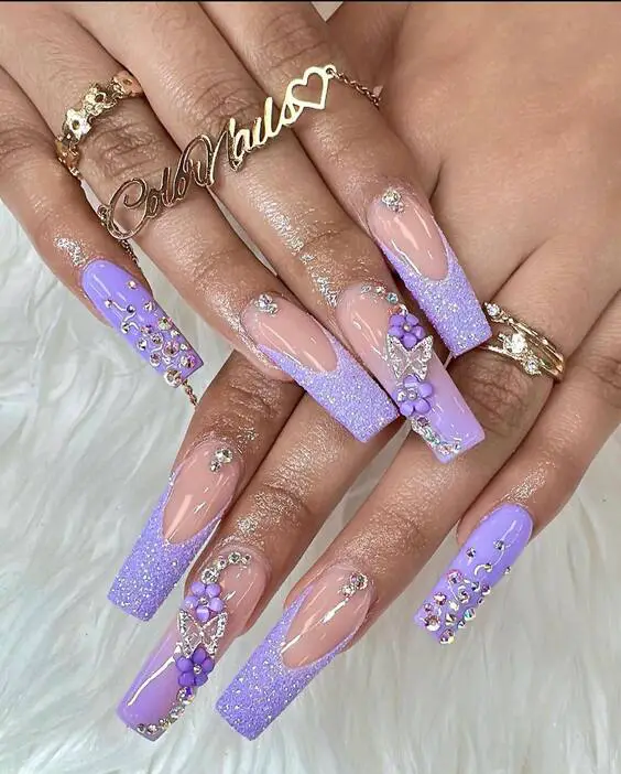 22 Gorgeous Purple Fall Nail Designs to Try This Autumn