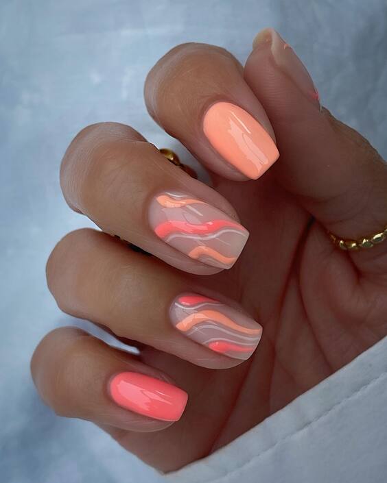 20 Stunning Coral Beach Nail Designs for Vibrant Summer Style