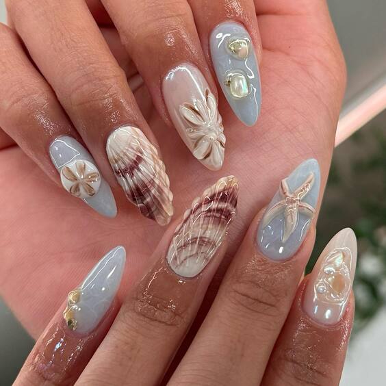 21 Beach Nails Trends: Elegant Designs for Every Seaside Adventure