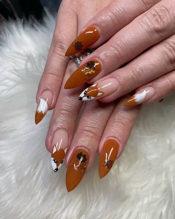 19 Explore Top Cute Fall Nail Designs: Get Trendy with Artistic Manicures!