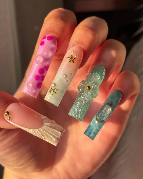 21 Stunning Beach-Themed Nails: Designs & Ideas for the Perfect Summer Look