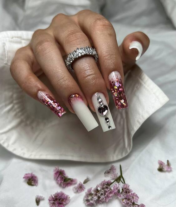 21 Gorgeous Fall Coffin Nail Designs for 2024