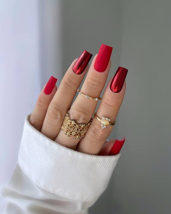 20 Stunning Red Fall Nail Designs You Must Try