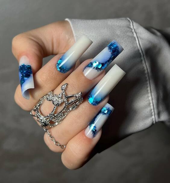 21 Gorgeous Fall Coffin Nail Designs for 2024