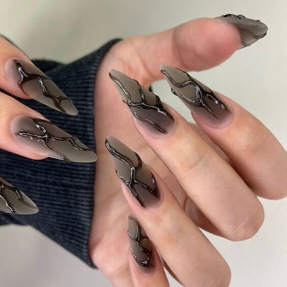 22 Fall Dip Nails 2024: Explore Top Designs & Colors for the Season