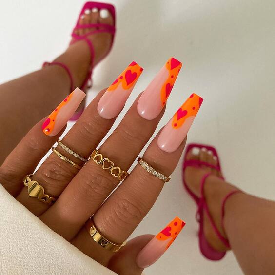 20 Stunning Fall Burnt Orange Nail Designs