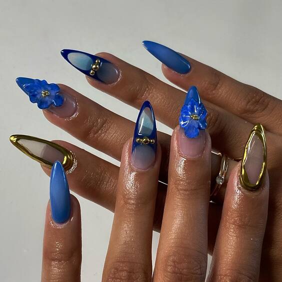 21 Stunning Fall Almond-Shaped Nail Designs to Try This Season