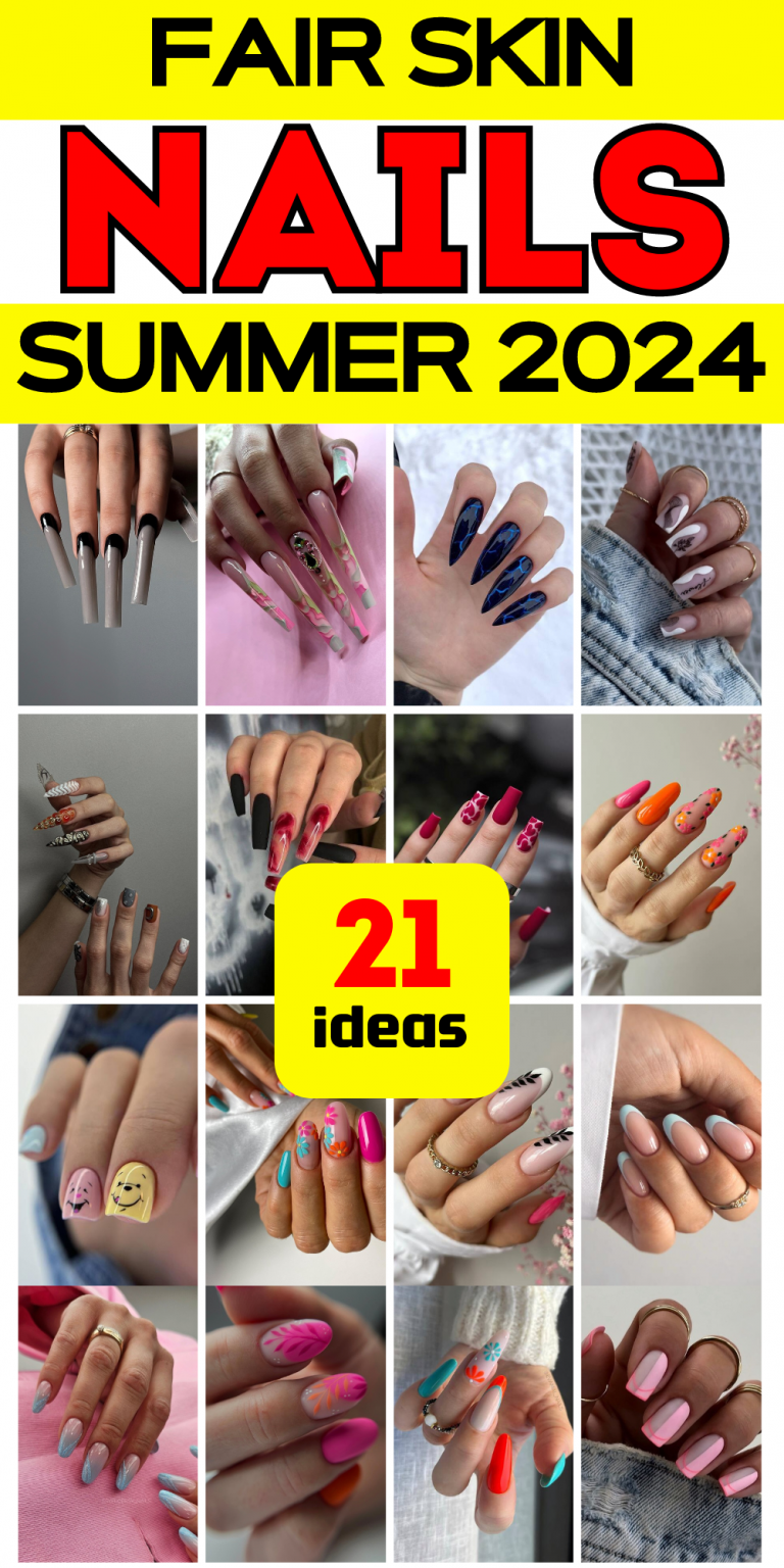 21 Best Nail Colors for Fair Skin Top Designs for All Seasons — free download