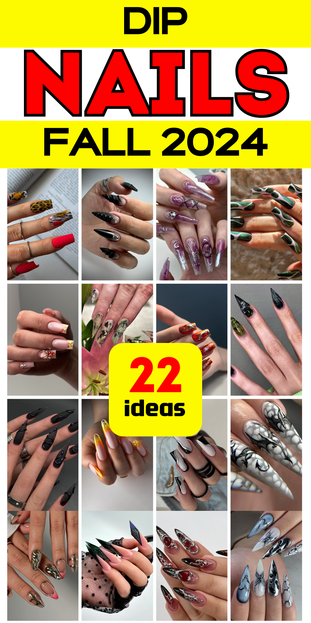 22 Fall Dip Nails 2024: Explore Top Designs & Colors for the Season