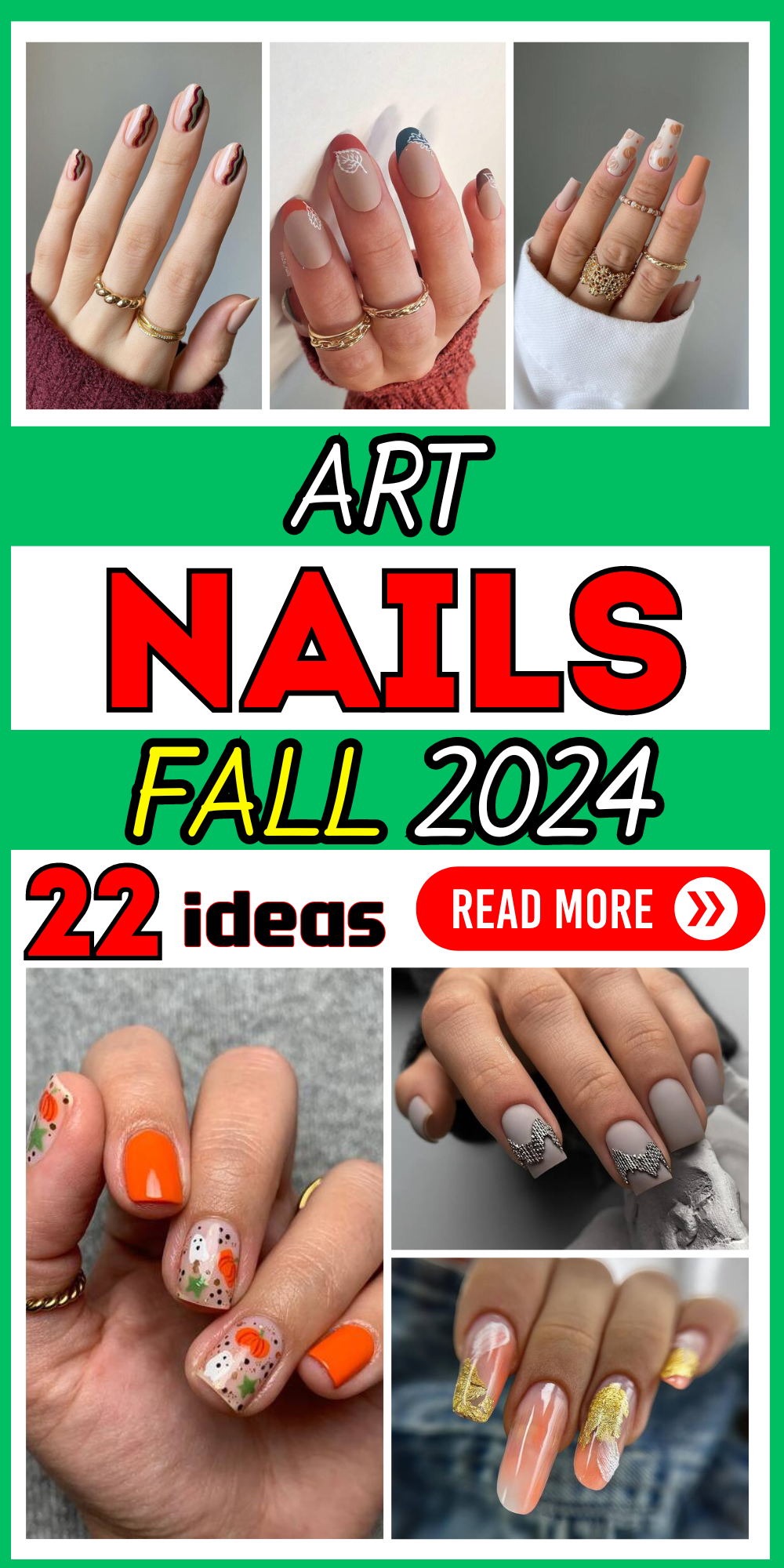 22 Fall Nail Art Designs: Discover the Latest Trends for Autumn 2024