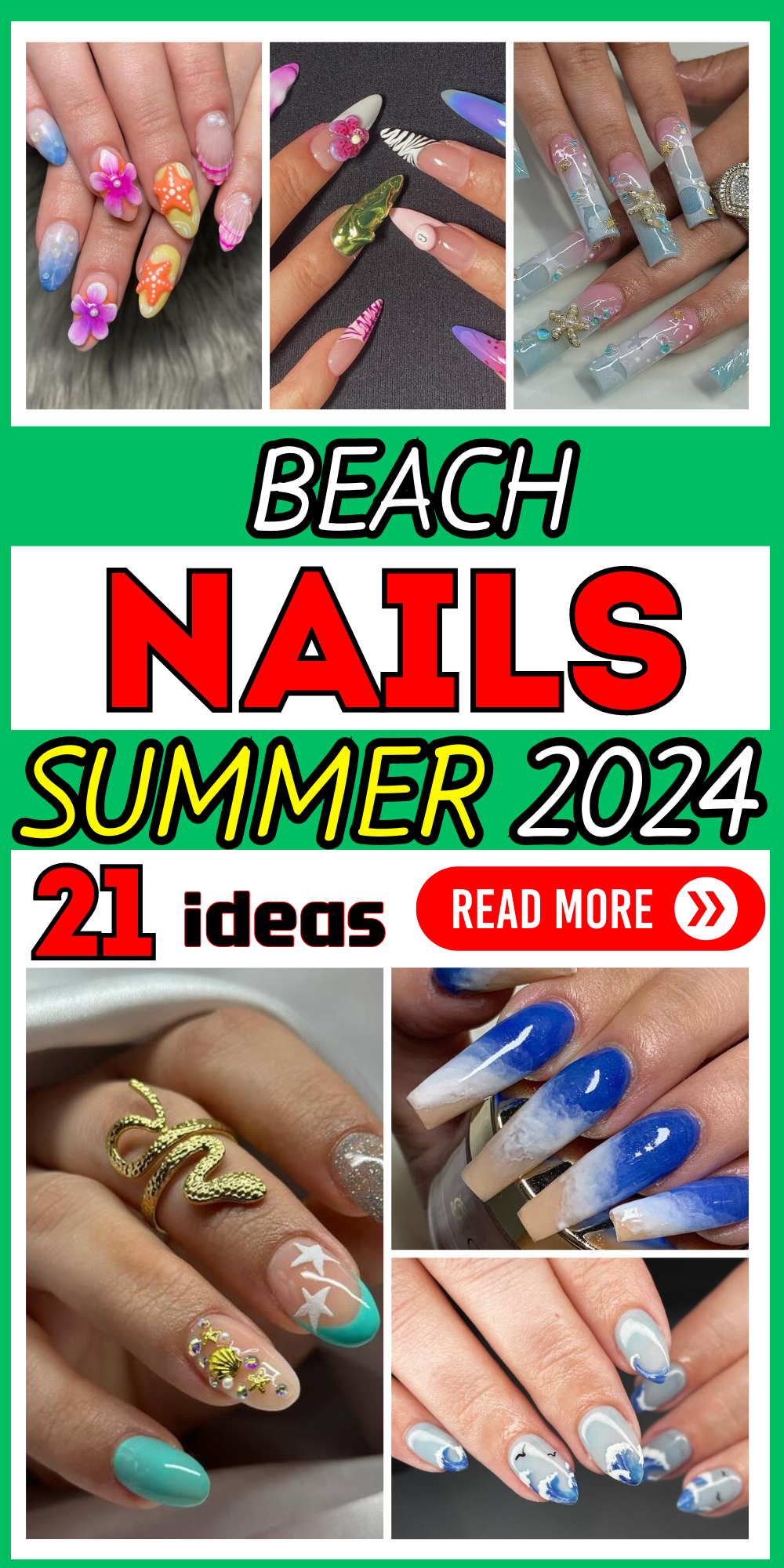 21 Beach Nails Trends: Elegant Designs for Every Seaside Adventure